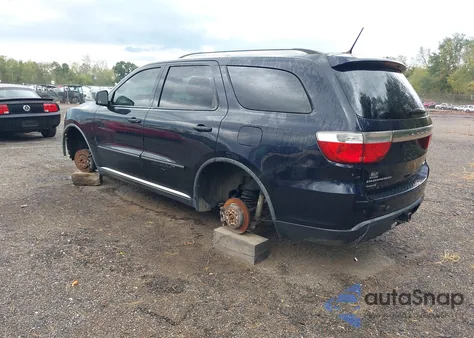 2011 Dodge Durango Crew z USA, uszkodzony, nr VIN 1D4RE4GG1BC599644